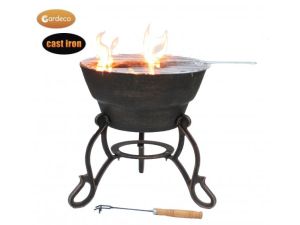 Safir cast iron firepit
